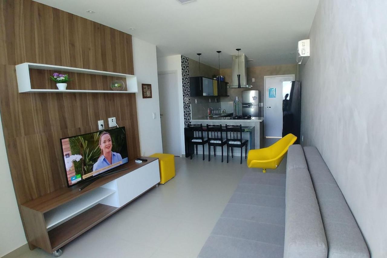 Areias Do Mar ! Charmoso E Com Ar Na Sala A318 Apartment Barra de Sao Miguel Bagian luar foto